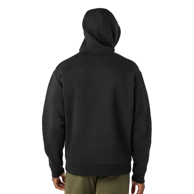YETI® Eagle Badge Fleece Hoodie Black