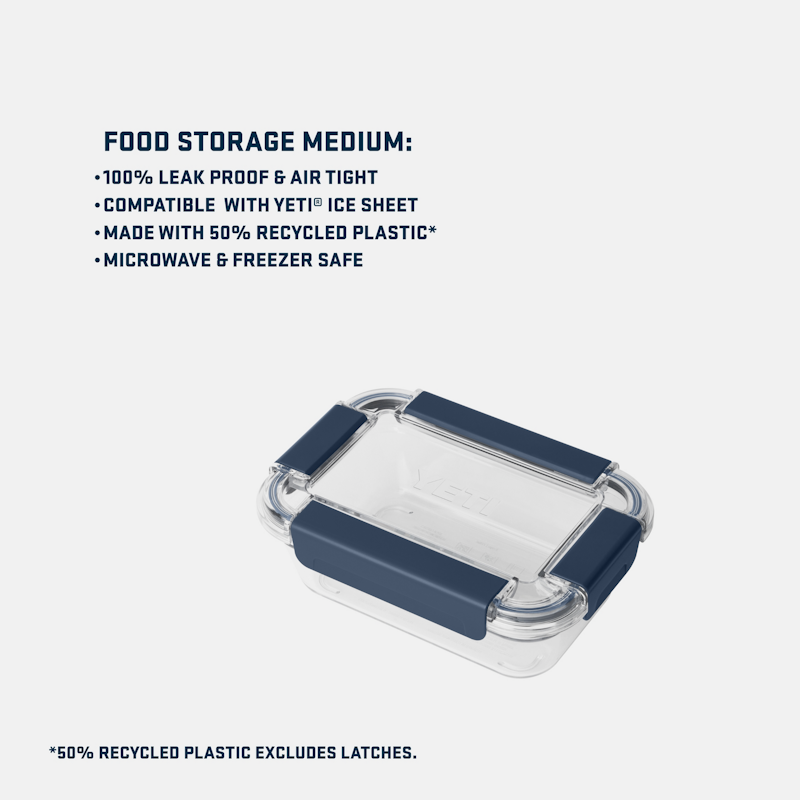 YETI® Medium Plastic Food Storage Seafoam