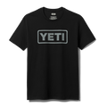 YETI Logo Badge Short Sleeve T-Shirt Black