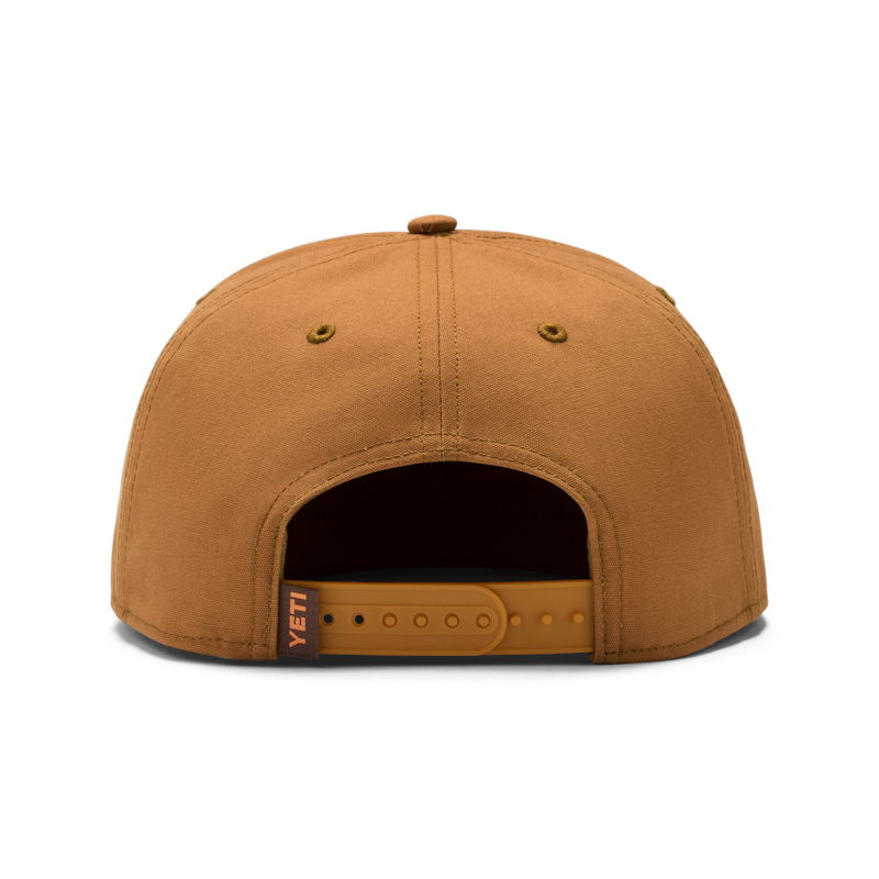Dead Ducks Flat Brim Rope Hat Brown