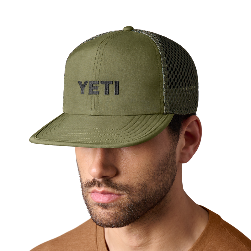 YETI® Logo Low Profile Performance Hat Olive