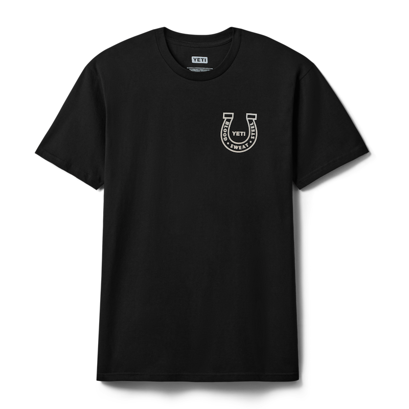 Horseshoe Short Sleeve T-Shirt Black