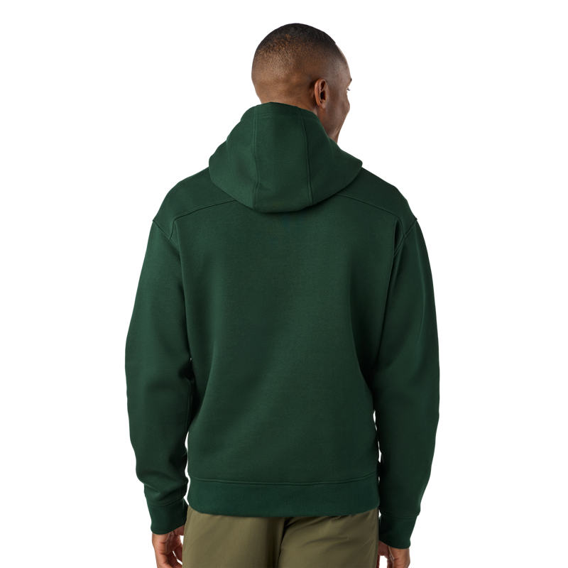 YETI® Heritage Badge Fleece Hoodie Dark Forest