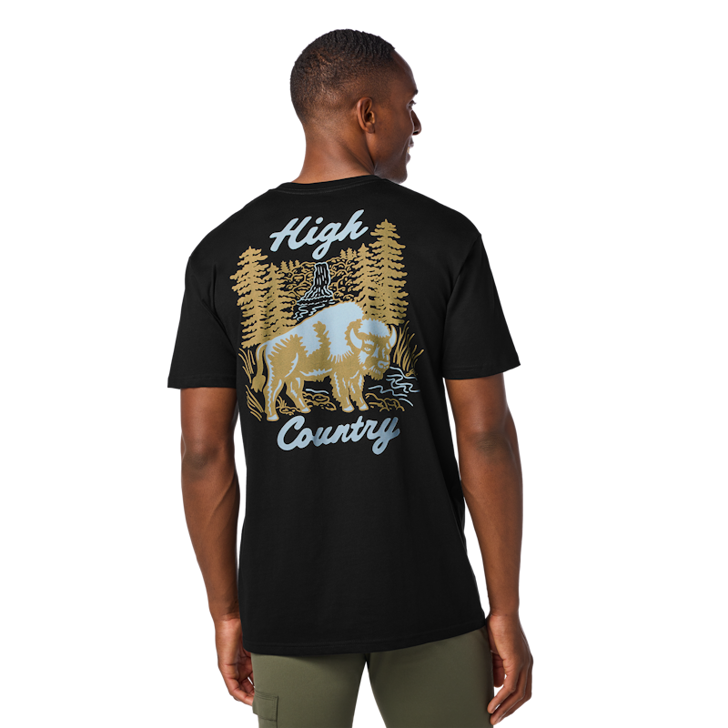 High Country Short Sleeve T-Shirt Black
