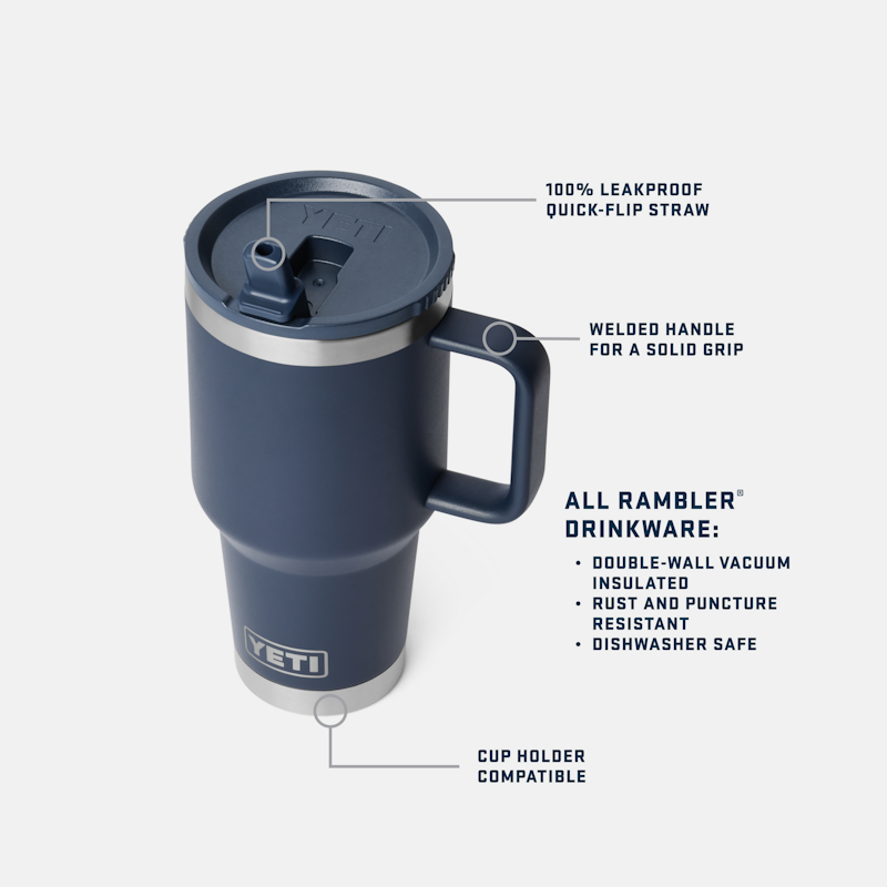 Rambler® 30 oz Travel Straw Mug