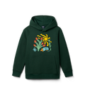 Explorers Kids' Fleece Hoodie Dark Forest
