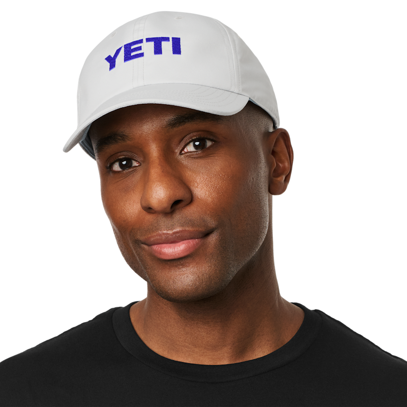 YETI® Logo Performance Baseball Cap Gray