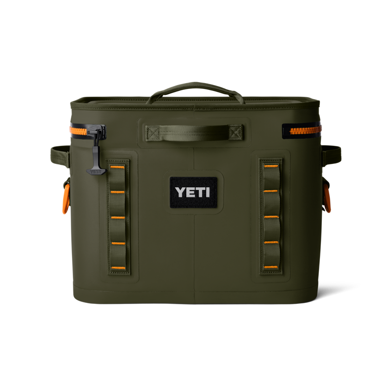 Hopper Flip® 18 Soft Cooler Olive/King Crab Orange