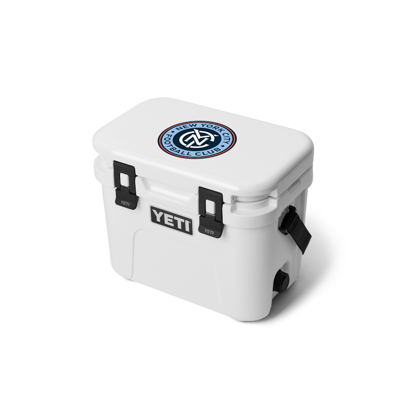 New York City FC Roadie® 15 Hard Cooler White