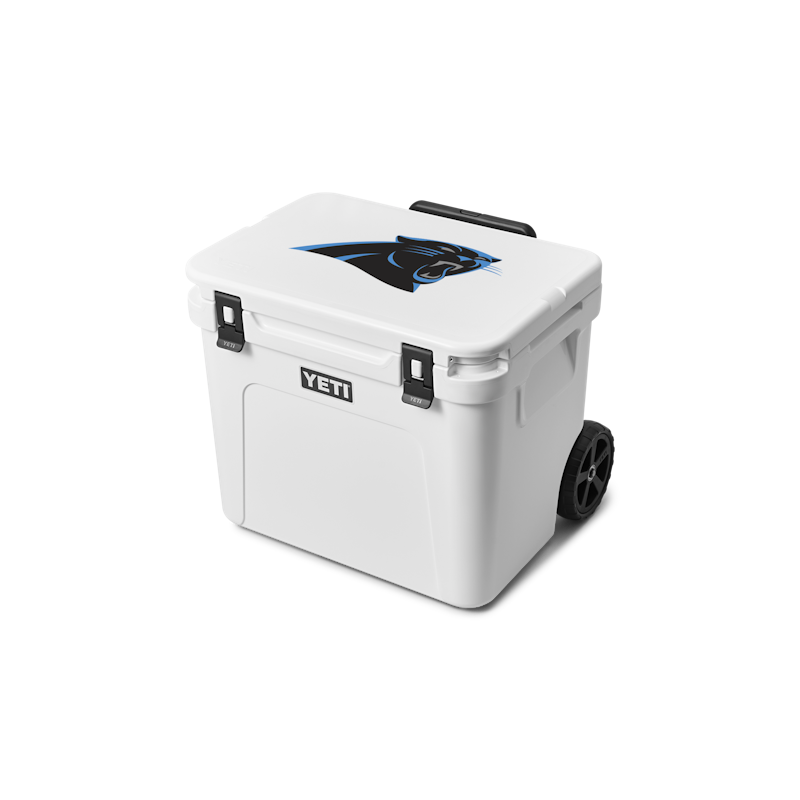 Carolina Panthers Roadie® 60 Wheeled Cooler White
