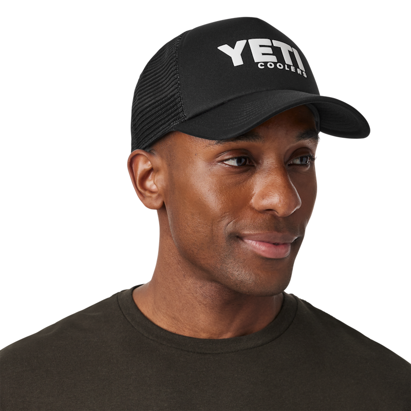 YETI® Coolers Mid Pro Foam Trucker Hat Black
