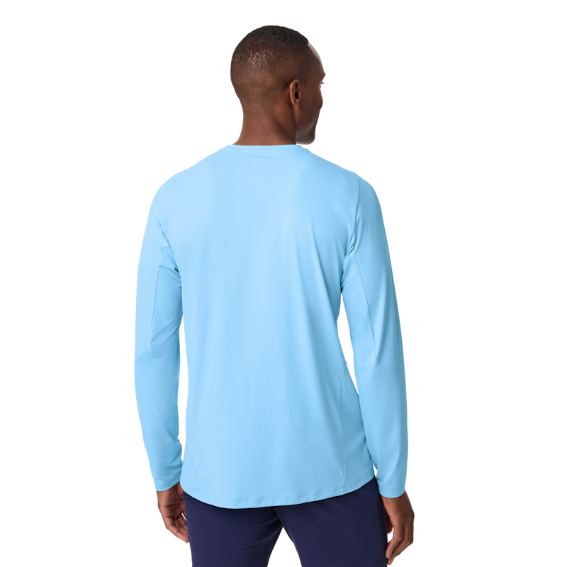 Crew Neck Ultra Lightweight Sunshirt Big Sky Blue