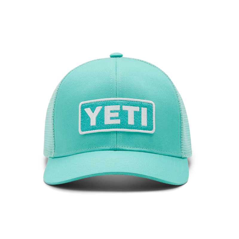 YETI Logo Badge Kids' Snapback Hat Ocean