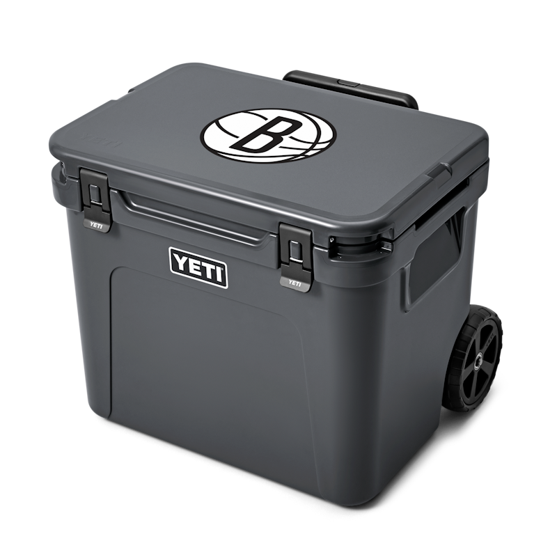 Brooklyn Nets Roadie® 60 Wheeled Cooler Charcoal