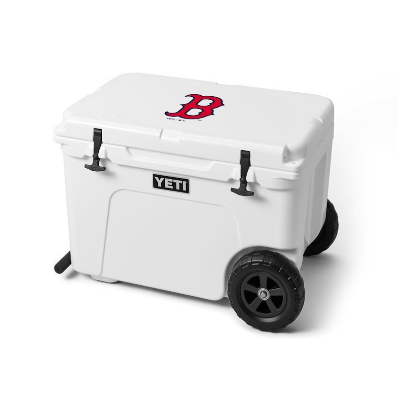 Boston Red Sox Tundra Haul® Wheeled Cooler White
