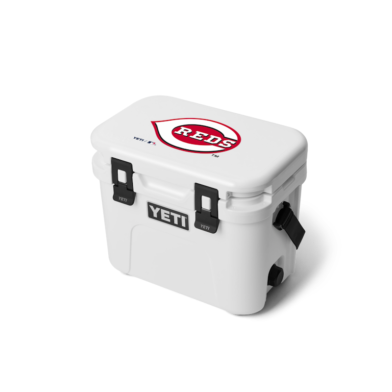 Cincinnati Reds Roadie® 15 Hard Cooler White