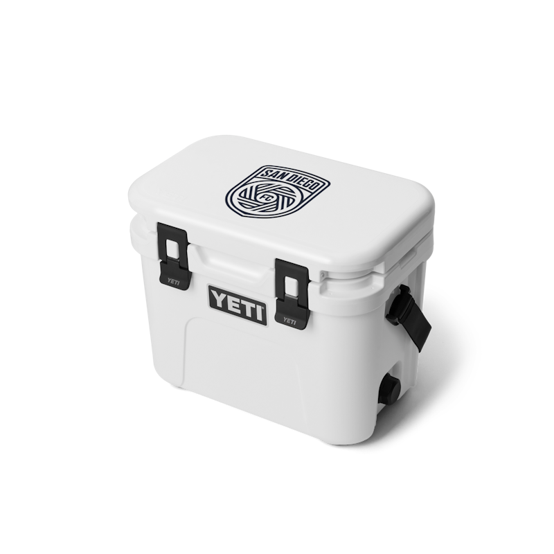 San Diego FC Roadie® 15 Hard Cooler White