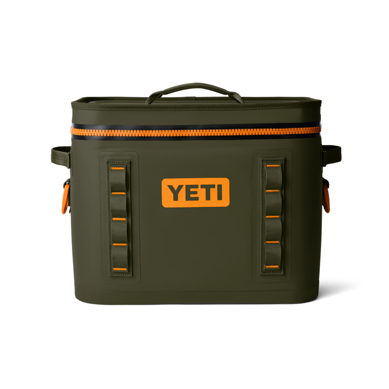 Hopper Flip® 18 Soft Cooler Olive/King Crab Orange
