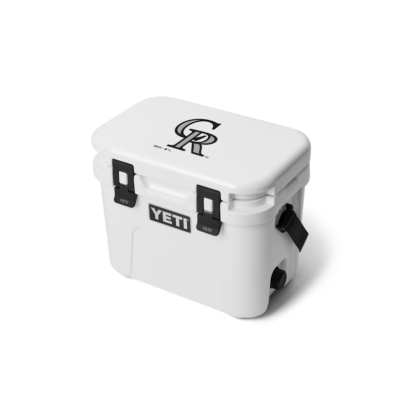 Colorado Rockies Roadie® 15 Hard Cooler White