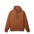 YETI® Logo Built for the Wild Fleece Hoodie Rust