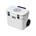 Chicago Fire FC Roadie® 32 Wheeled Cooler White