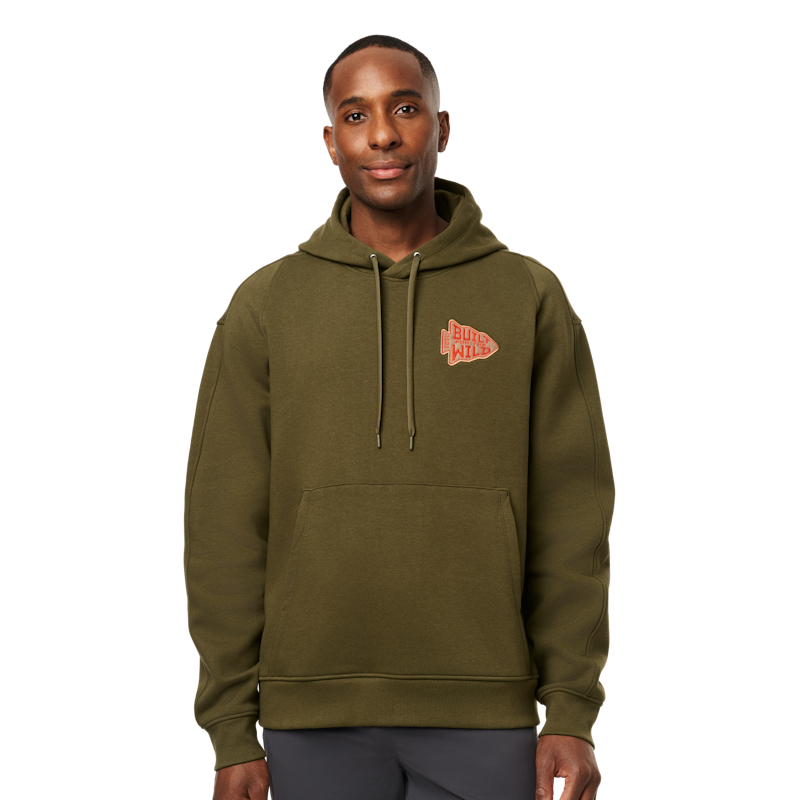 Arrowhead Built for the Wild Pullover Fleece Hoodie Olive
