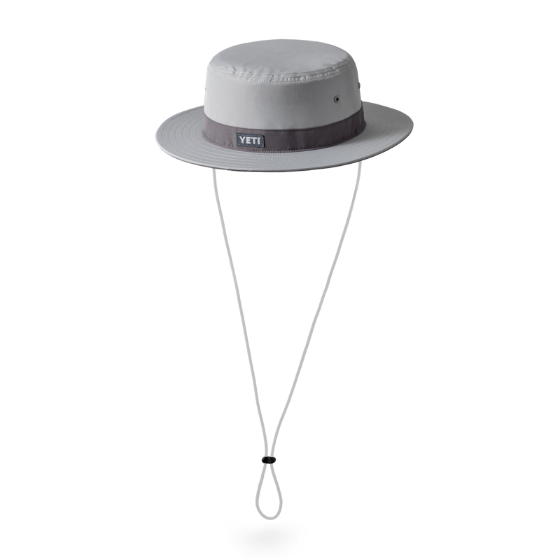 YETI® Logo Solid Gray Boonie Hat Gray
