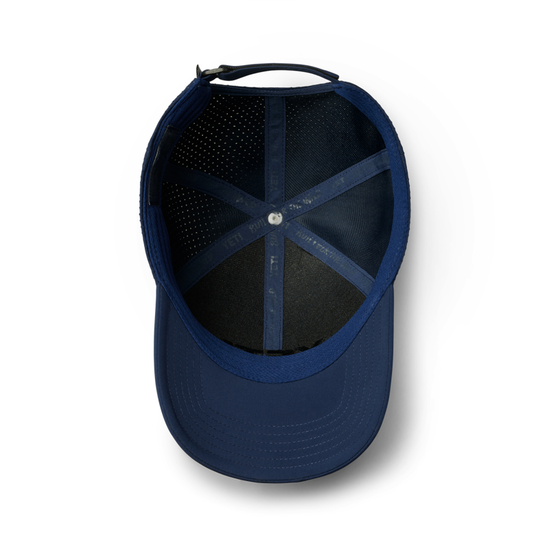 YETI® Logo Structured Performance Hat Navy