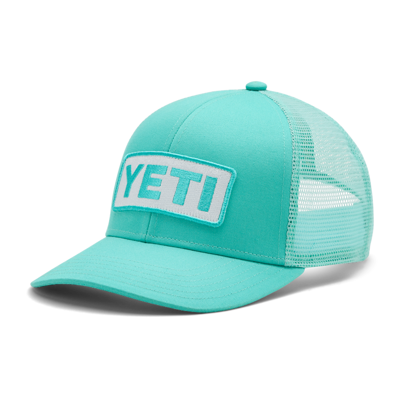 YETI Logo Badge Mid Pro Trucker Hat Ocean