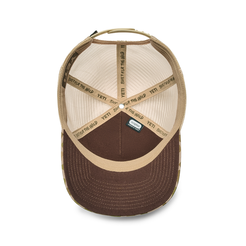 YETI Coolers Camo Trucker Hat Brown/Camo