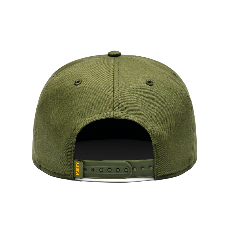 Good Call Flat Brim Rope Hat Dark Green