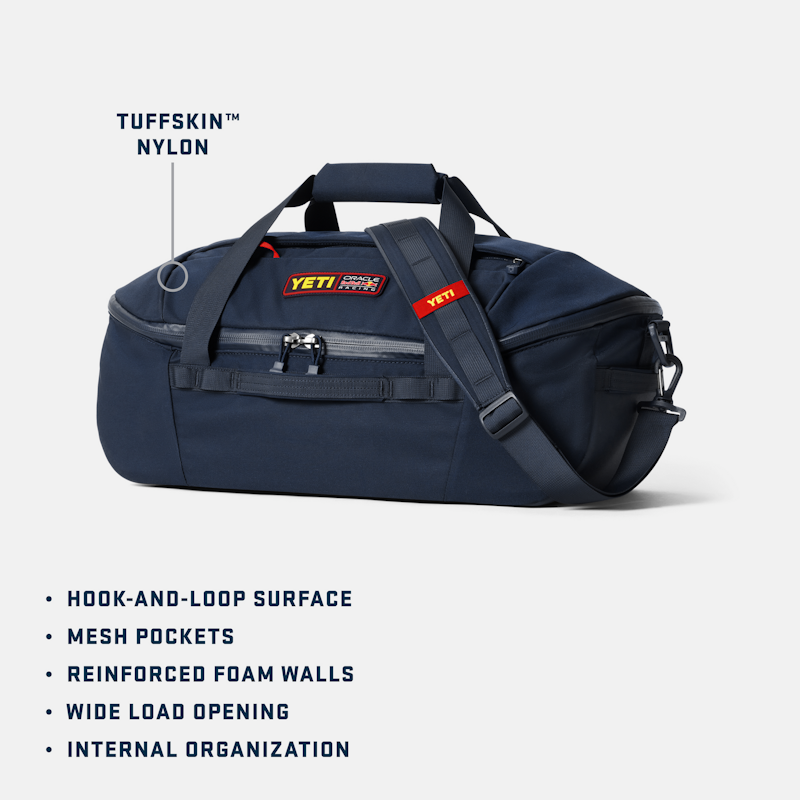 YETI x Oracle Red Bull Racing Crossroads® 40L Travel Duffel Night Sky Navy