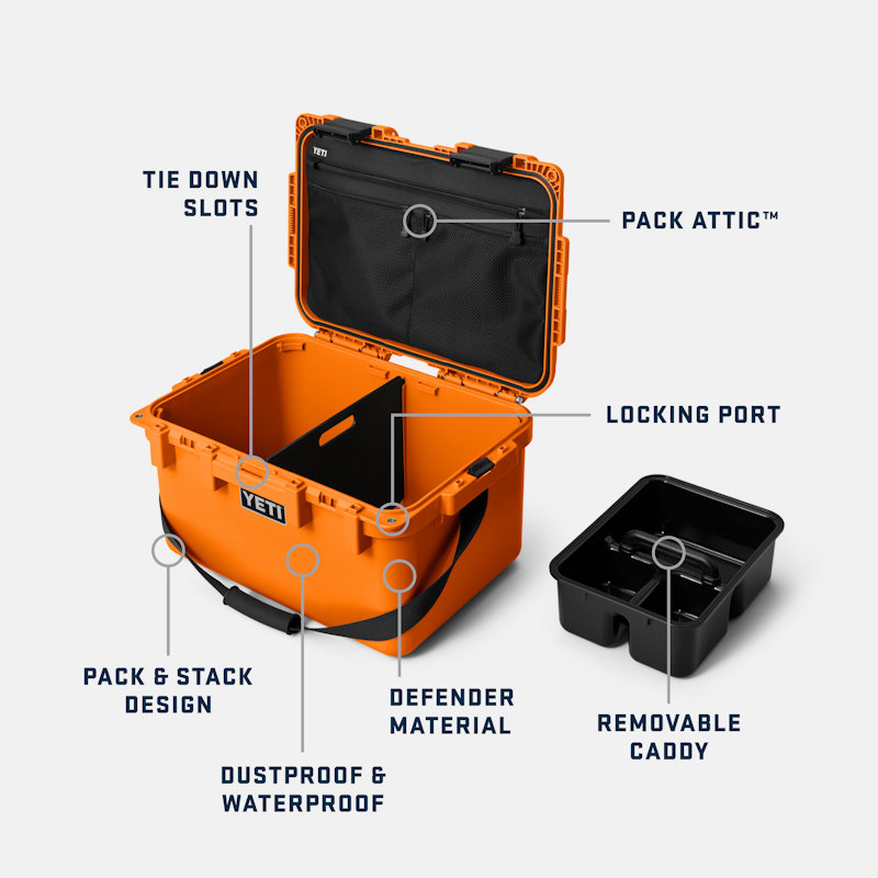Loadout® GoBox 30 Gear Case Rescue Red