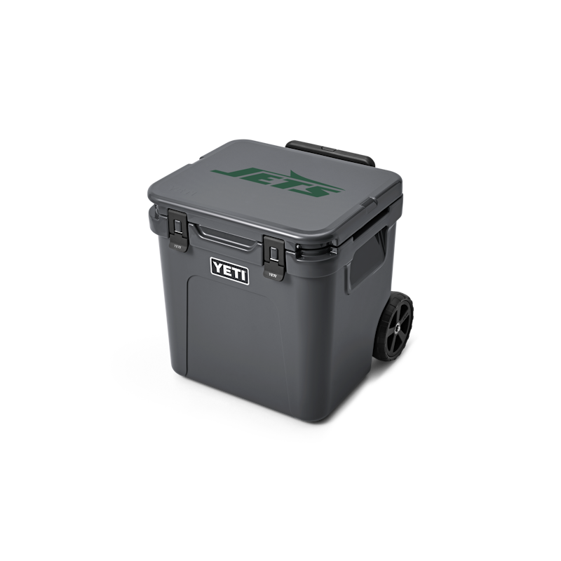 New York Jets Roadie® 48 Wheeled Cooler Charcoal