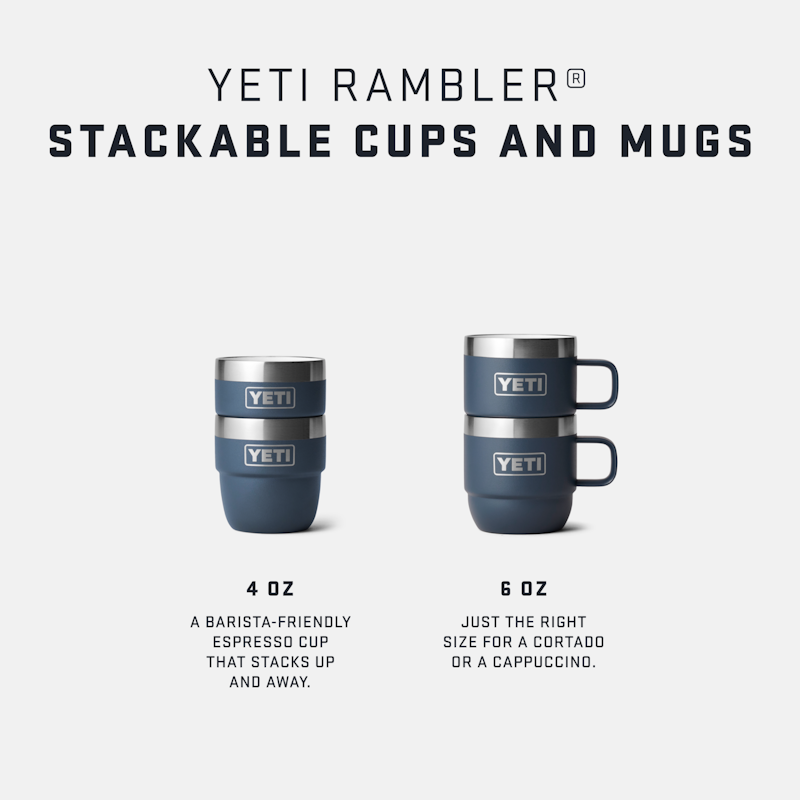 Rambler® 4 oz Stackable Cups Pampa Green