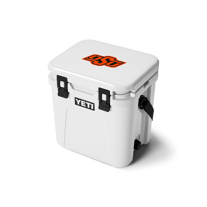 Oklahoma State Roadie® 24 Hard Cooler White