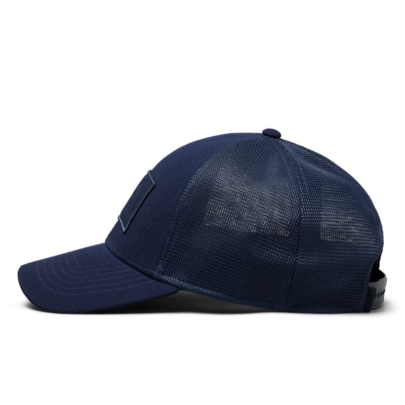 YETI® Logo Patch Low Pro Trucker Hat Navy