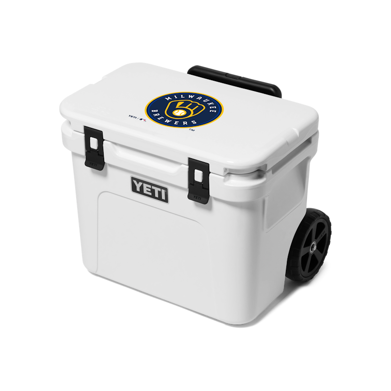 Milwaukee Brewers Roadie® 32 Hard Cooler White