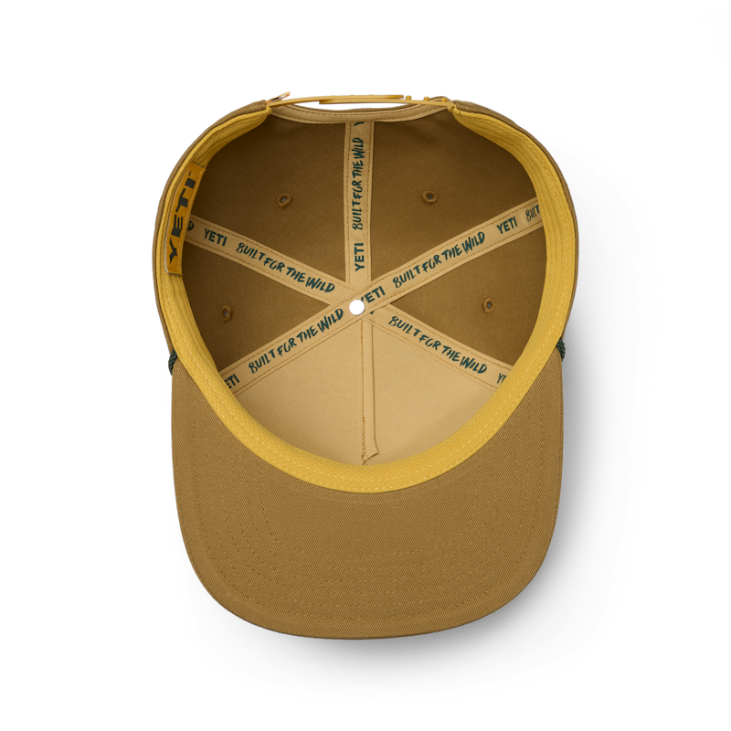 YETI® Prost! Badge Flat Brim Hat Brown