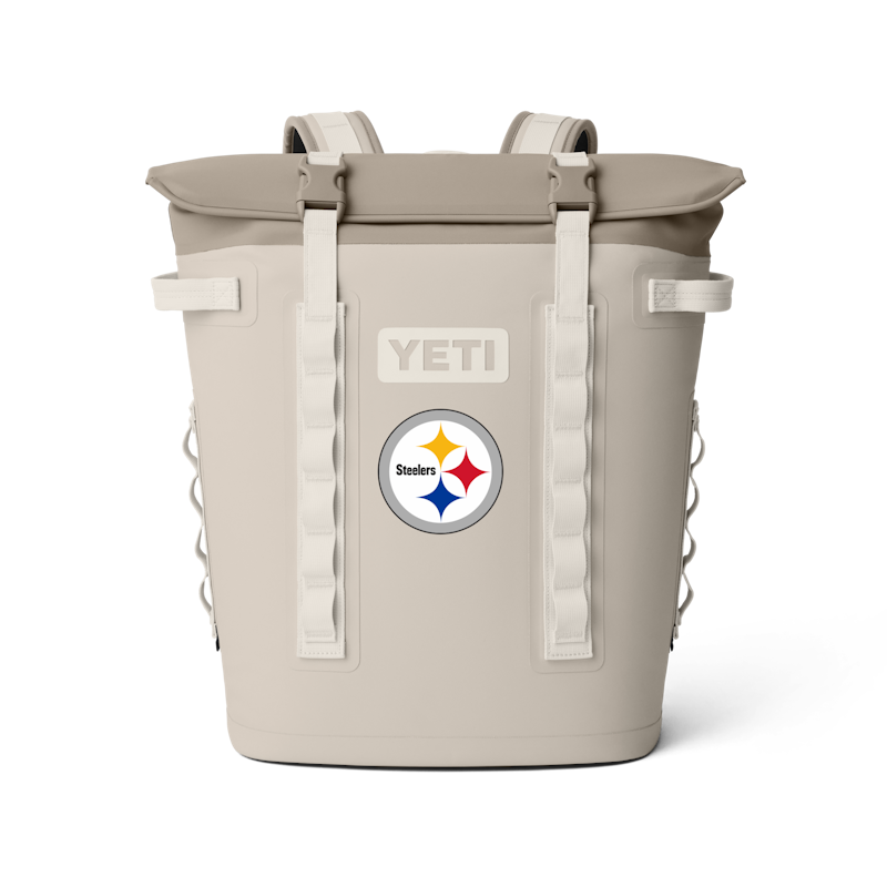 Pittsburgh Steelers Hopper® M20 Backpack Soft Cooler Cape Taupe