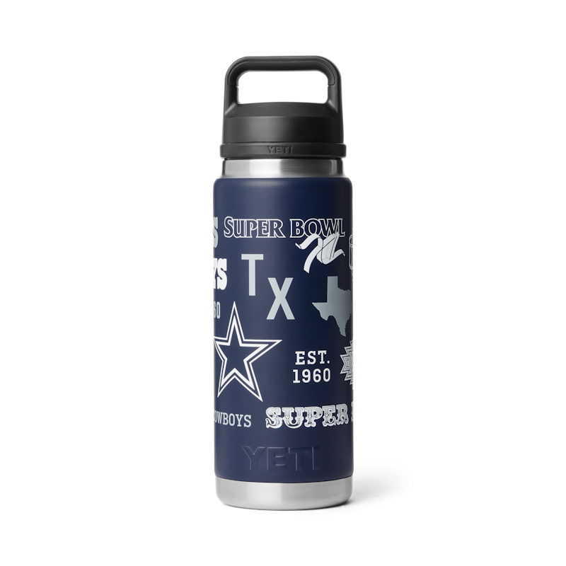YETI x NFL Fandom Collection Cowboys 26 oz Rambler® Water Bottle Cowboys