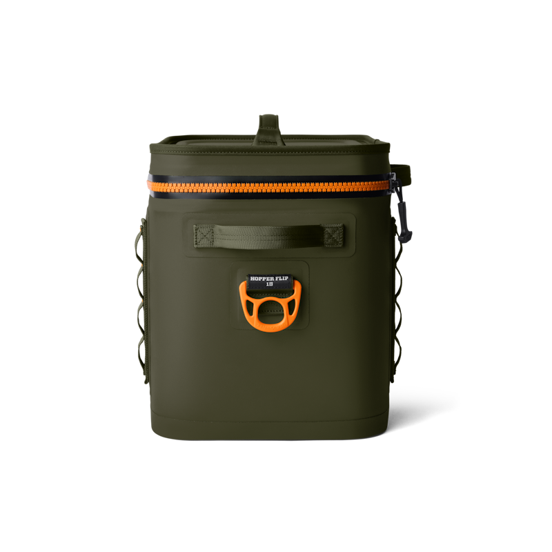 Hopper Flip® 18 Soft Cooler Olive/King Crab Orange