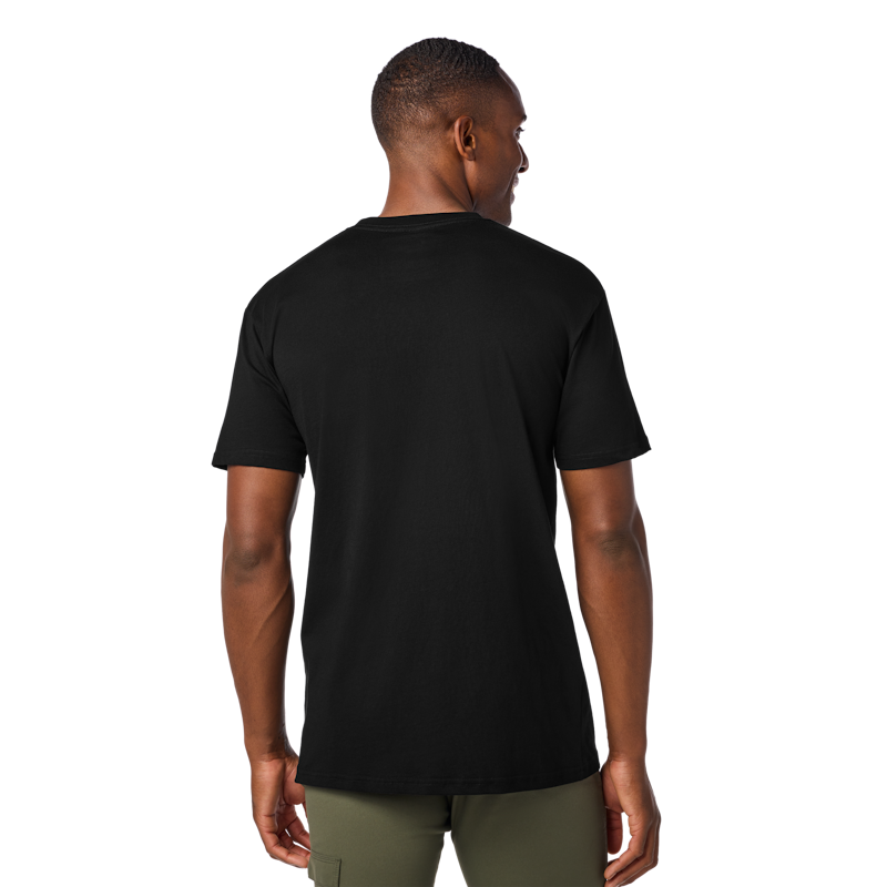 Cowboy Skull Short Sleeve T-Shirt Black