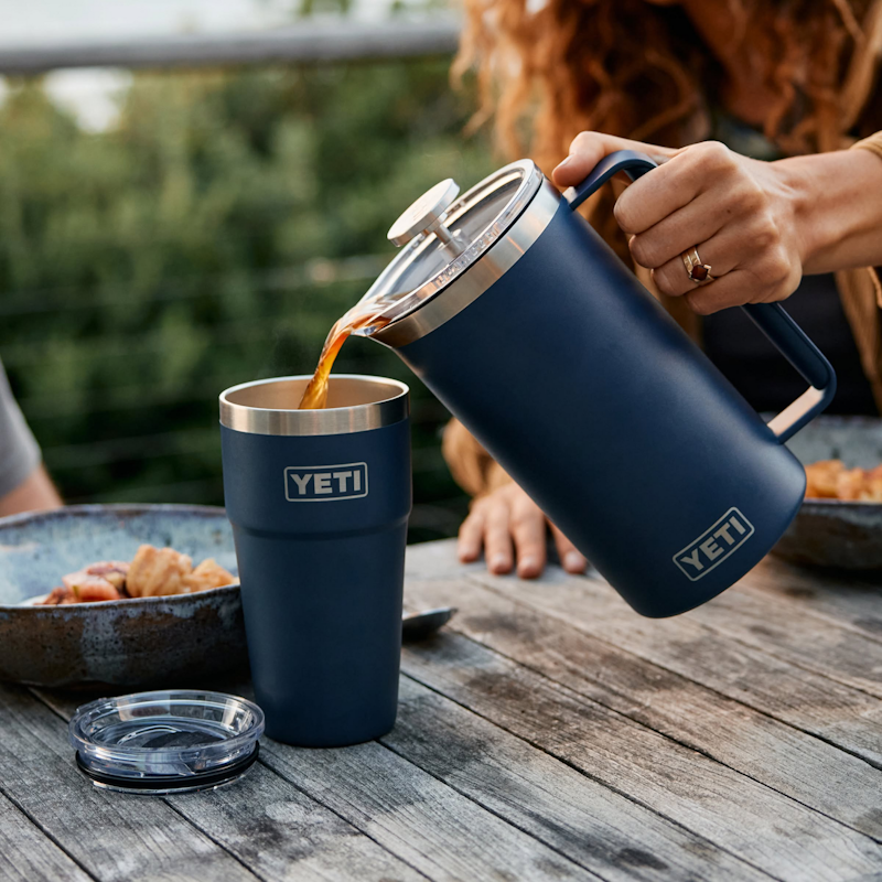 Rambler® 20 oz Stackable Cup Riverhead Red