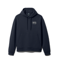 Retro Built for the Wild Pullover Fleece Hoodie Navy