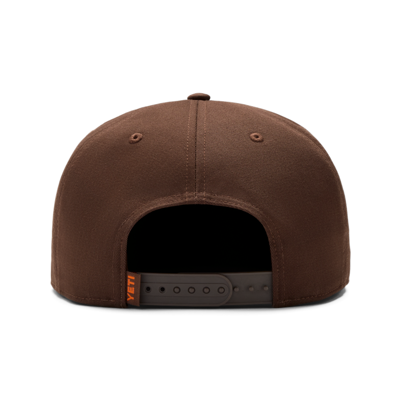 Built for the Wild Duck Flat Brim Hat Dark Brown