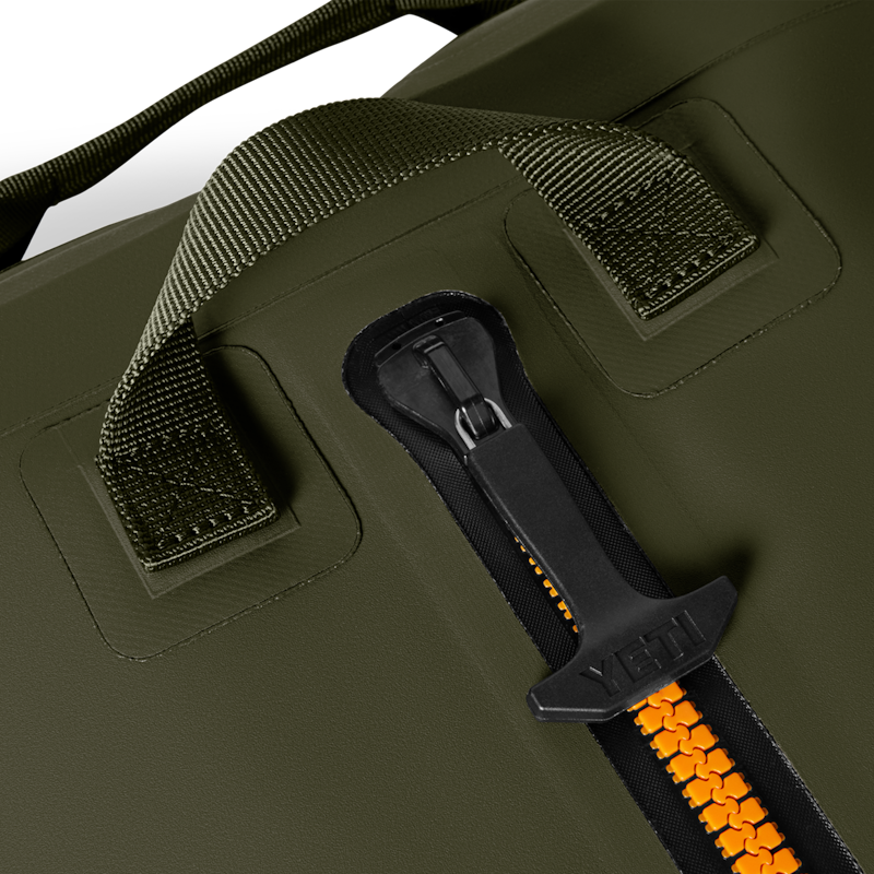 Panga® 100L Waterproof Duffel Olive/King Crab Orange