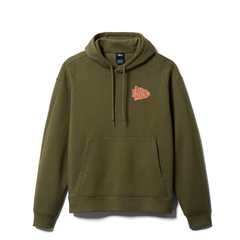 Arrowhead Built for the Wild Pullover Fleece Hoodie Olive