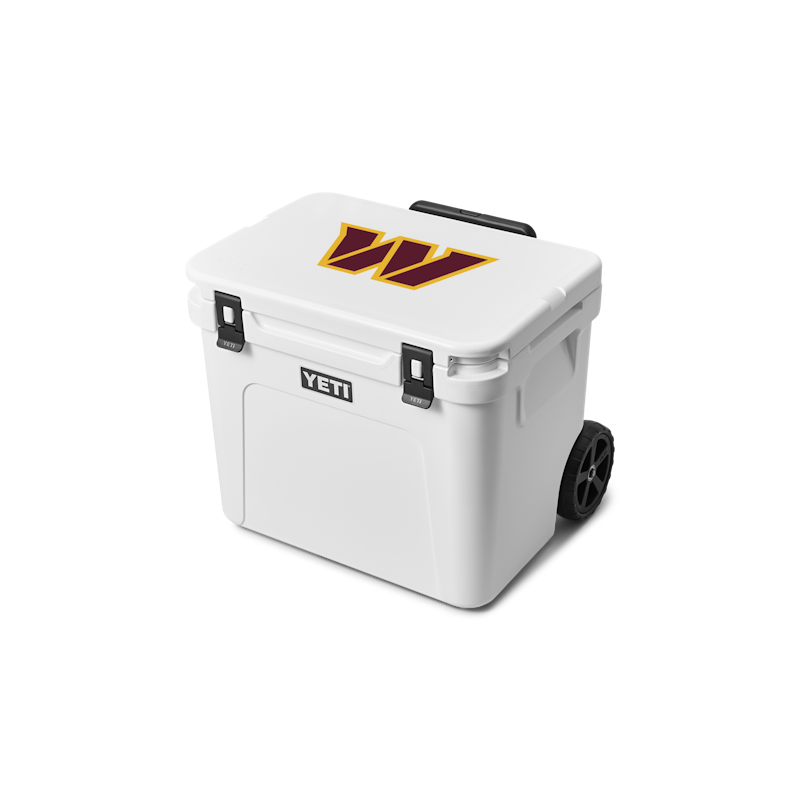 Washington Commanders Roadie® 60 Wheeled Cooler White