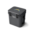 Los Angeles Chargers Roadie® 24 Hard Cooler Charcoal